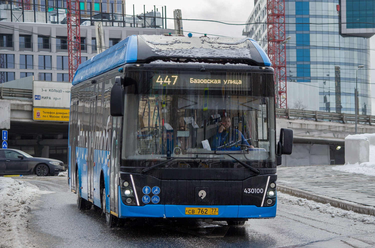 Moscova, LiAZ-6274 Nr. 430100