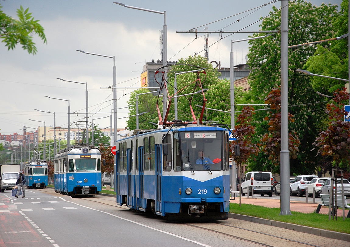 Винница, Tatra KT4SU № 219