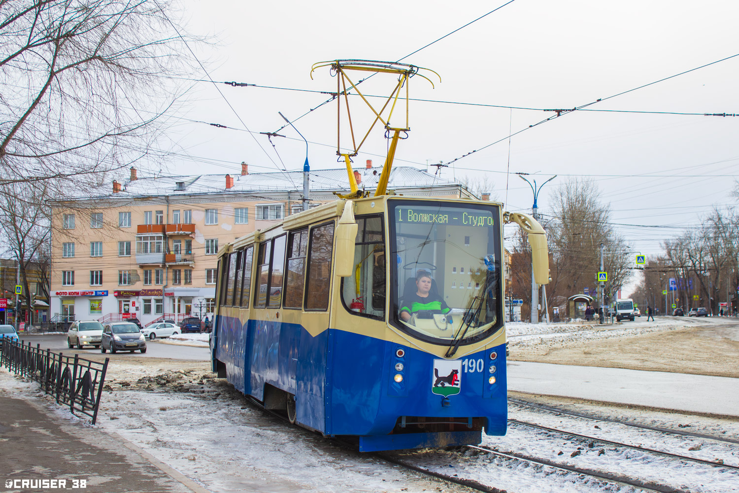 Irkutsk, 71-605ТН (КТМ-5М3Р8) Nr 190