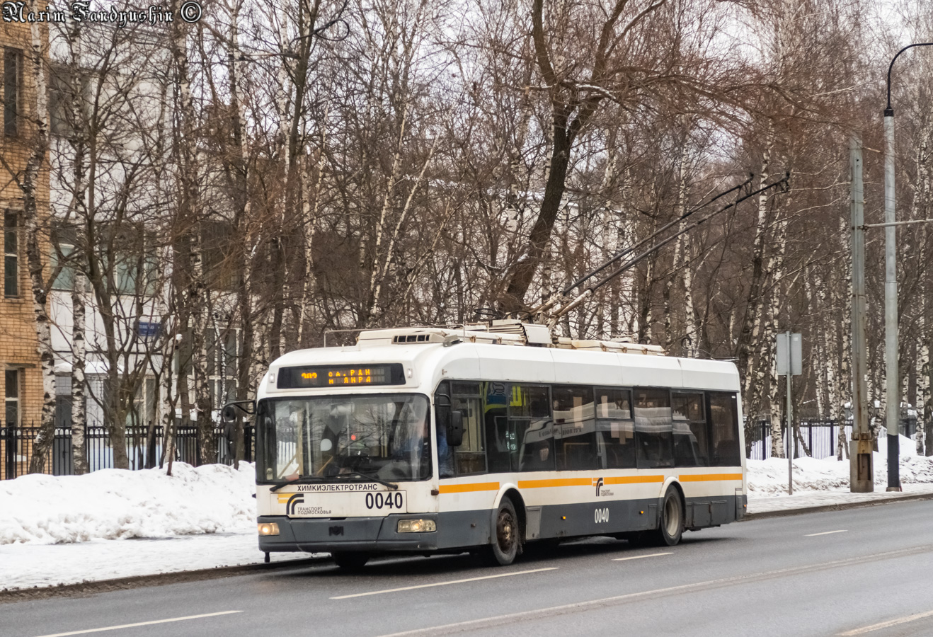 Химки, БКМ 321 № 0040