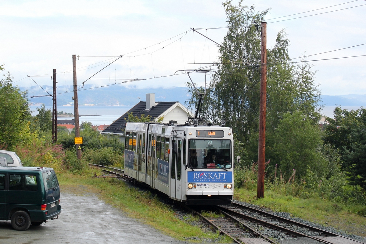 Тронхейм, LHB GT6 Typ Braunschweig № 93