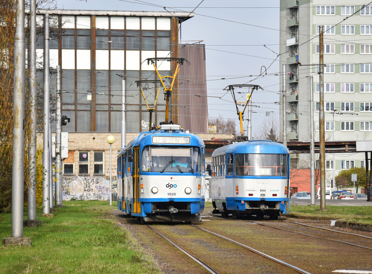 Острава, Tatra T3R.P № 1020; Острава, Tatra T3R.P № 994