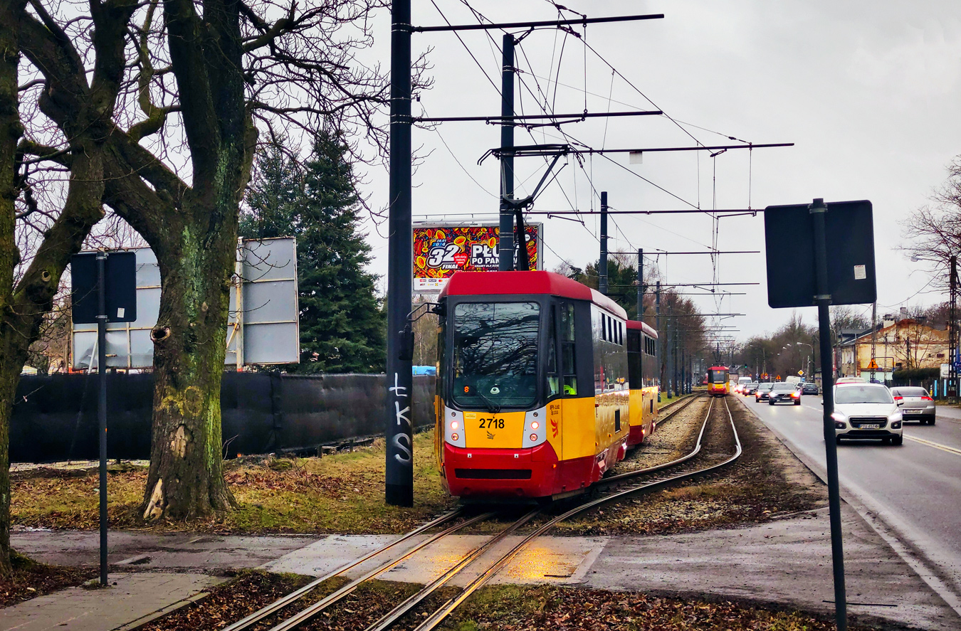 Лодзь, Konstal/MPK 805N-M16 № 2718