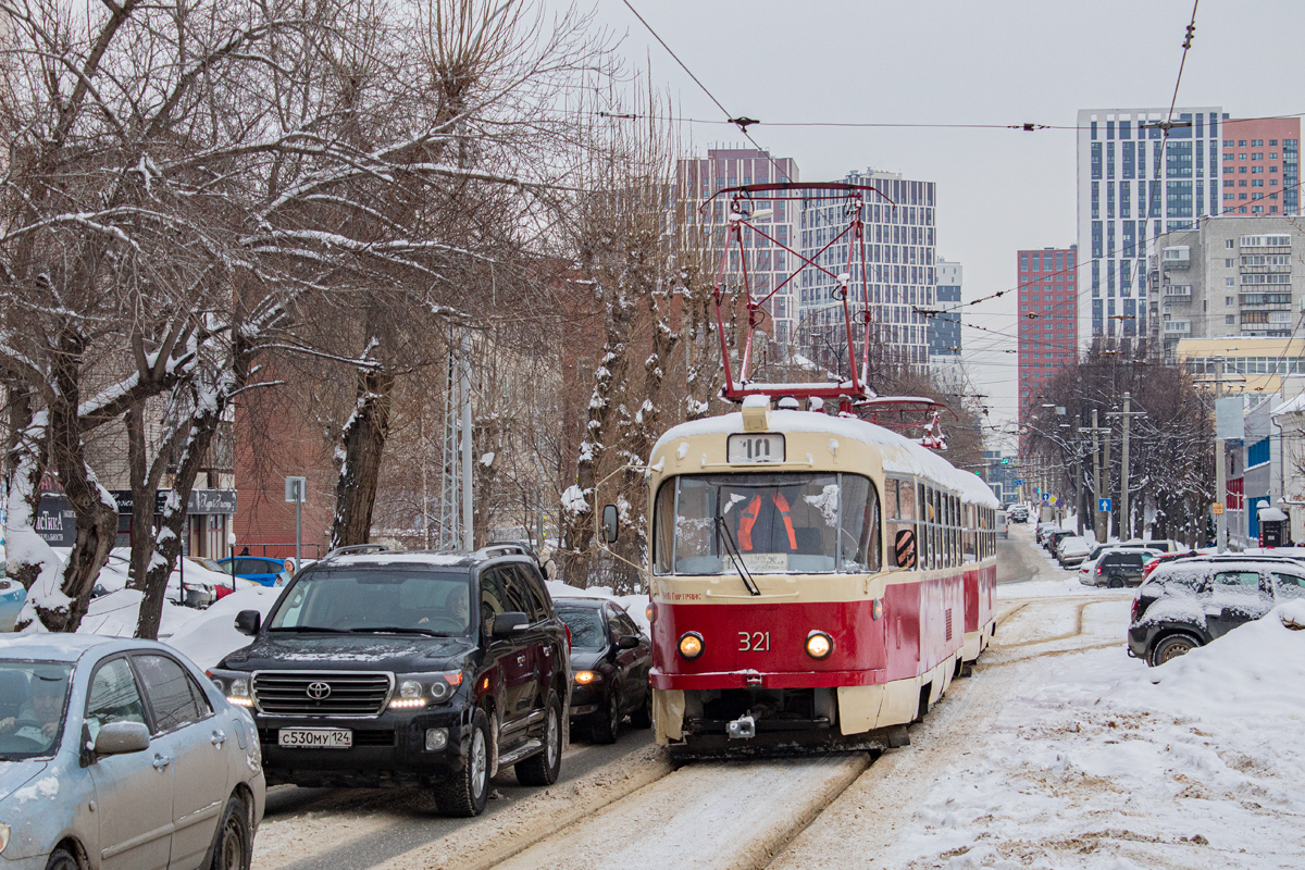 Jekaterinburg, Tatra T3SU № 321