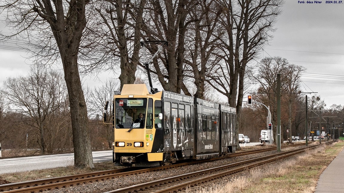 Шёнайхе – Рюдерсдорф, Tatra KTNF6 № 29