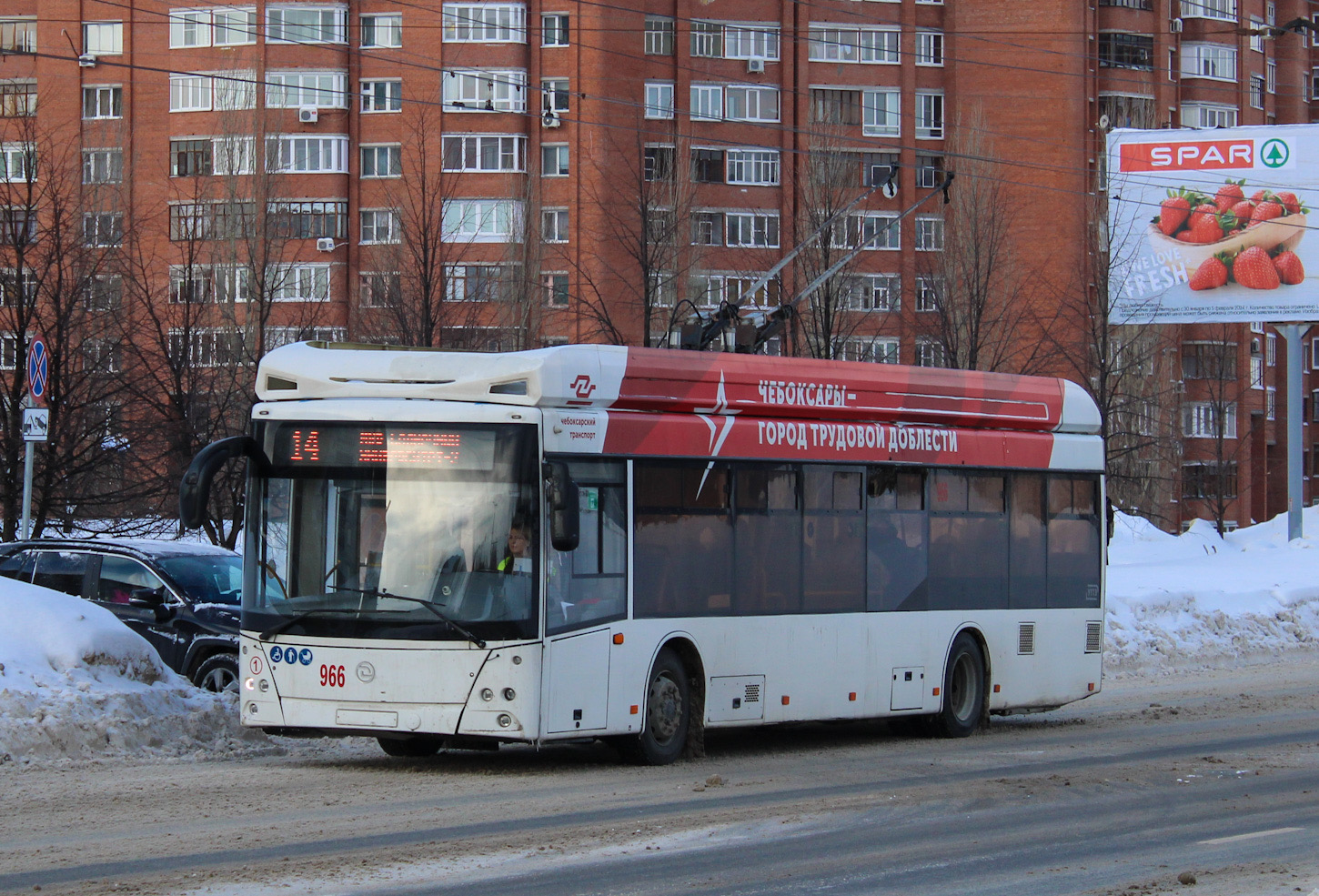 Чебоксары, УТТЗ-6241.01 «Горожанин» № 966