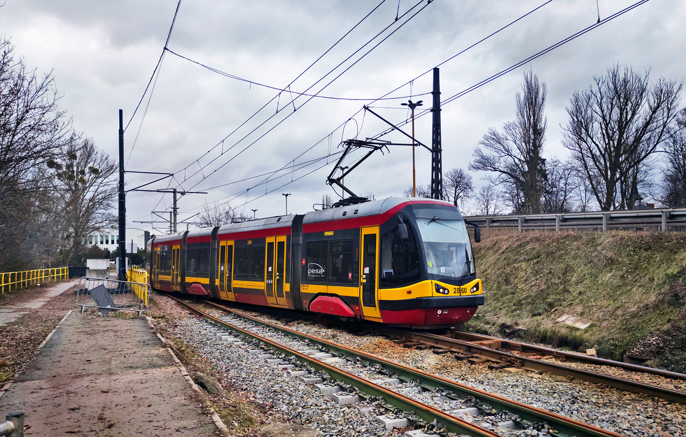 Лодзь, PESA Tramicus 122N № 2860; Лодзь — Ремонты и реконструкции