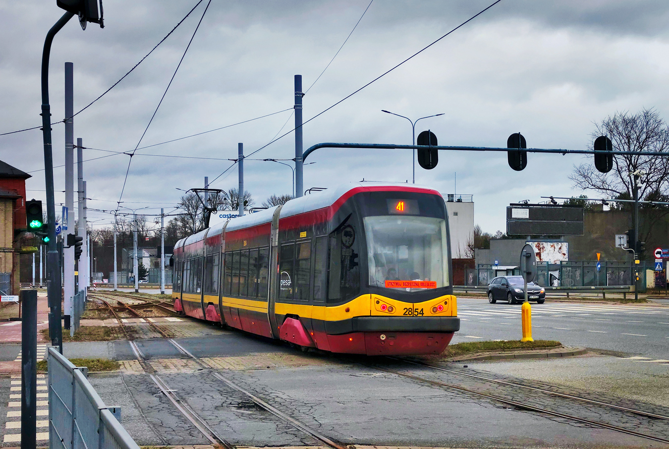 Лодзь, PESA Tramicus 122N № 2854