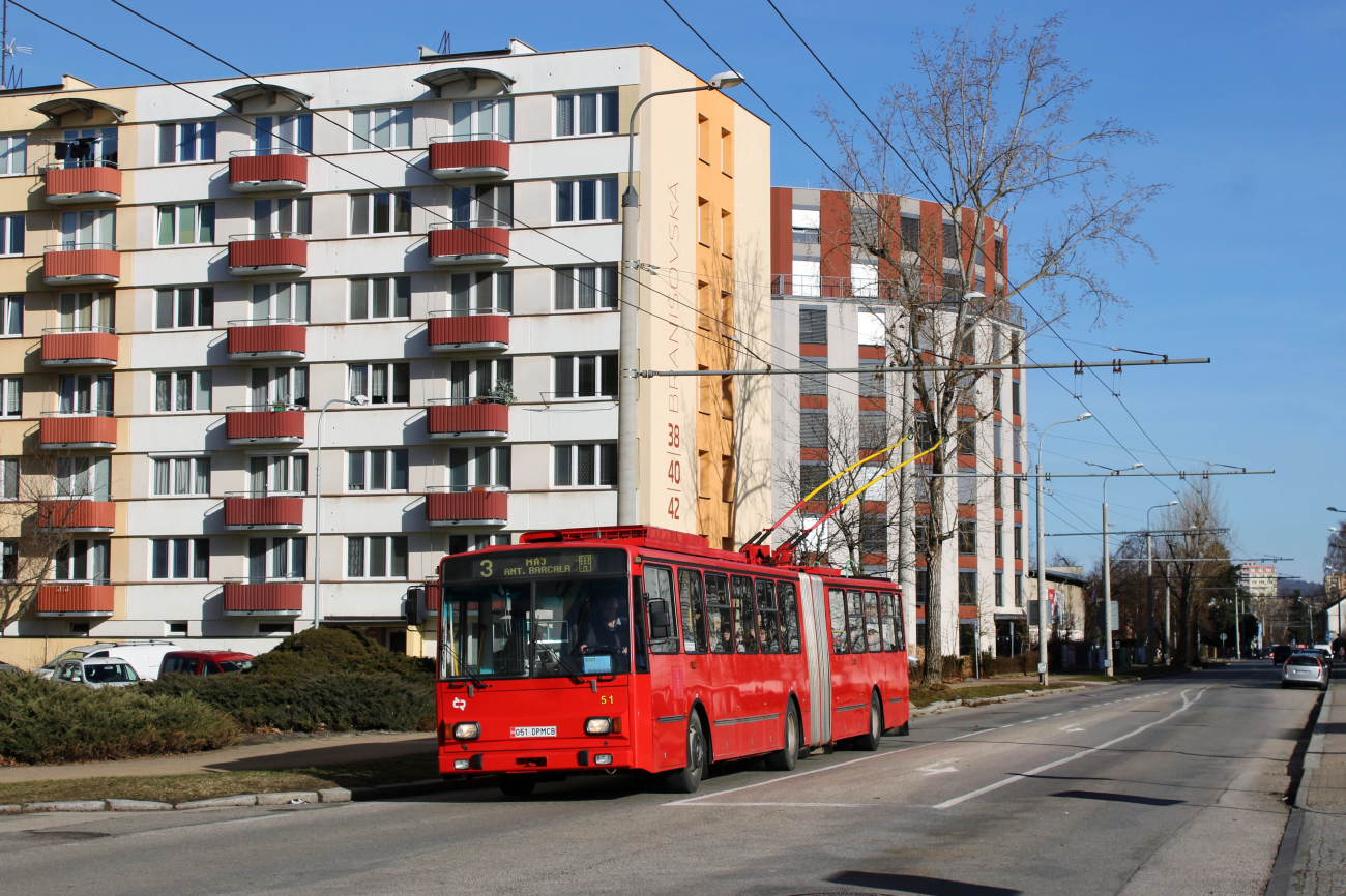 Ческе-Будеёвице, Škoda 15Tr13/7M № 51
