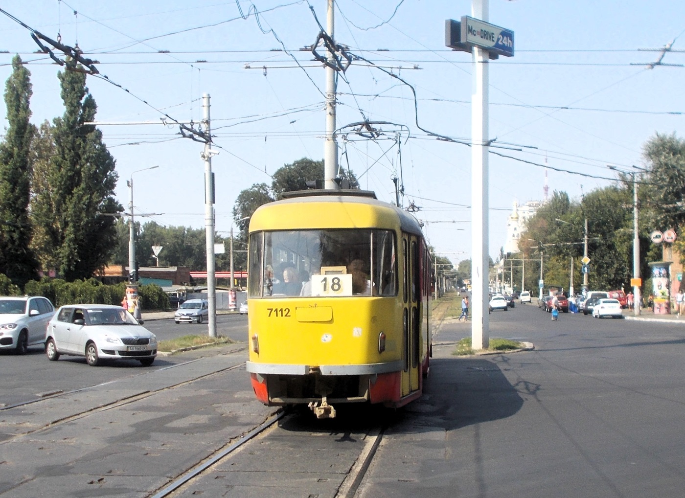 Одесса, Tatra T3SU № 7112