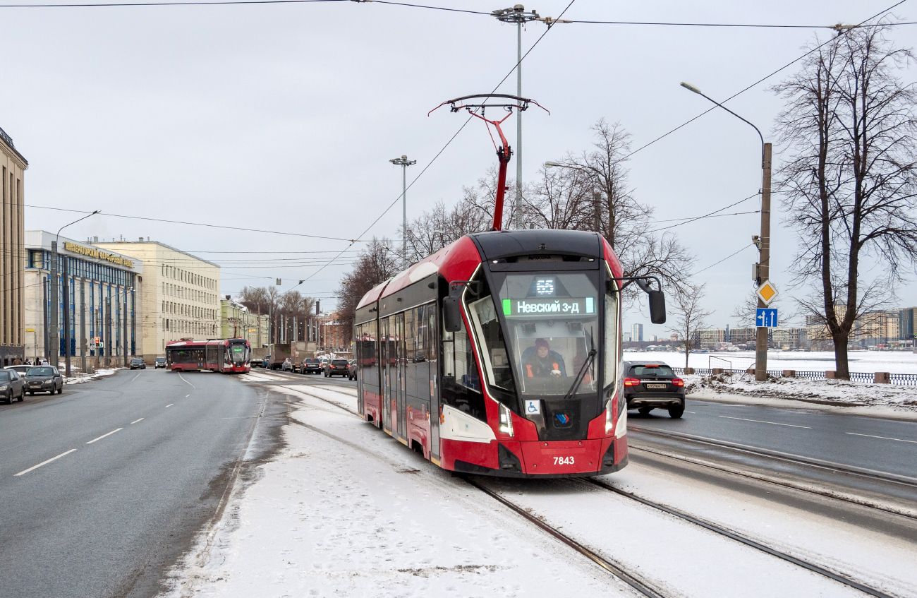 Санкт-Петербург, 71-923М «Богатырь-М» № 7843