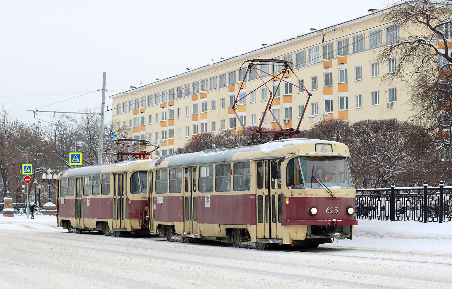 Екатеринбург, Tatra T3SU (двухдверная) № 625