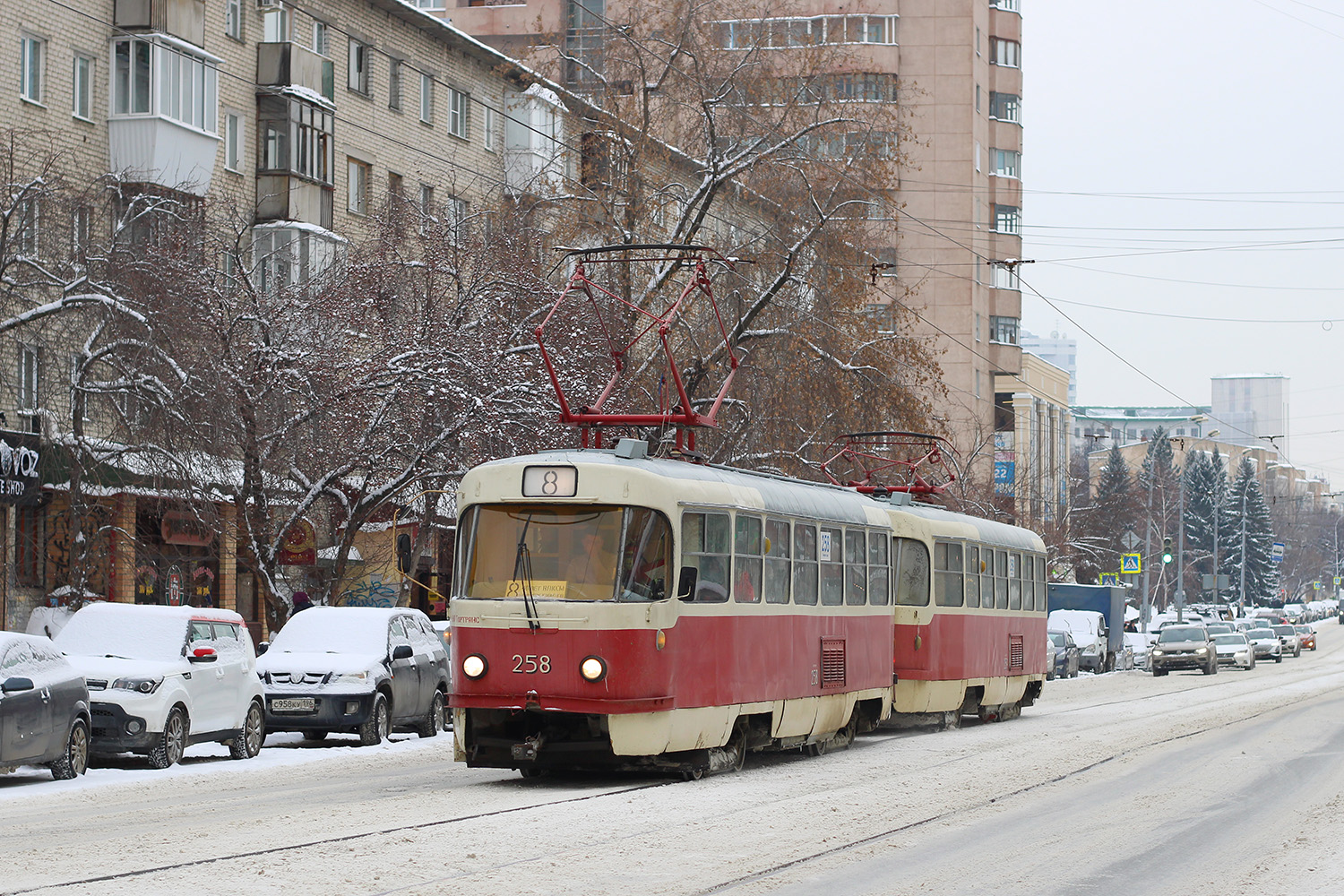 Екатеринбург, Tatra T3SU № 258