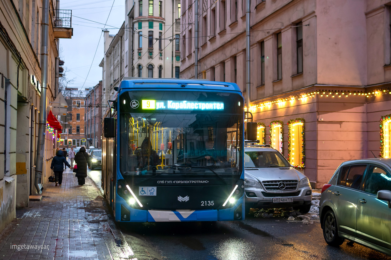 Санкт-Петербург, БКМ 32100D «Ольгерд» № 2135