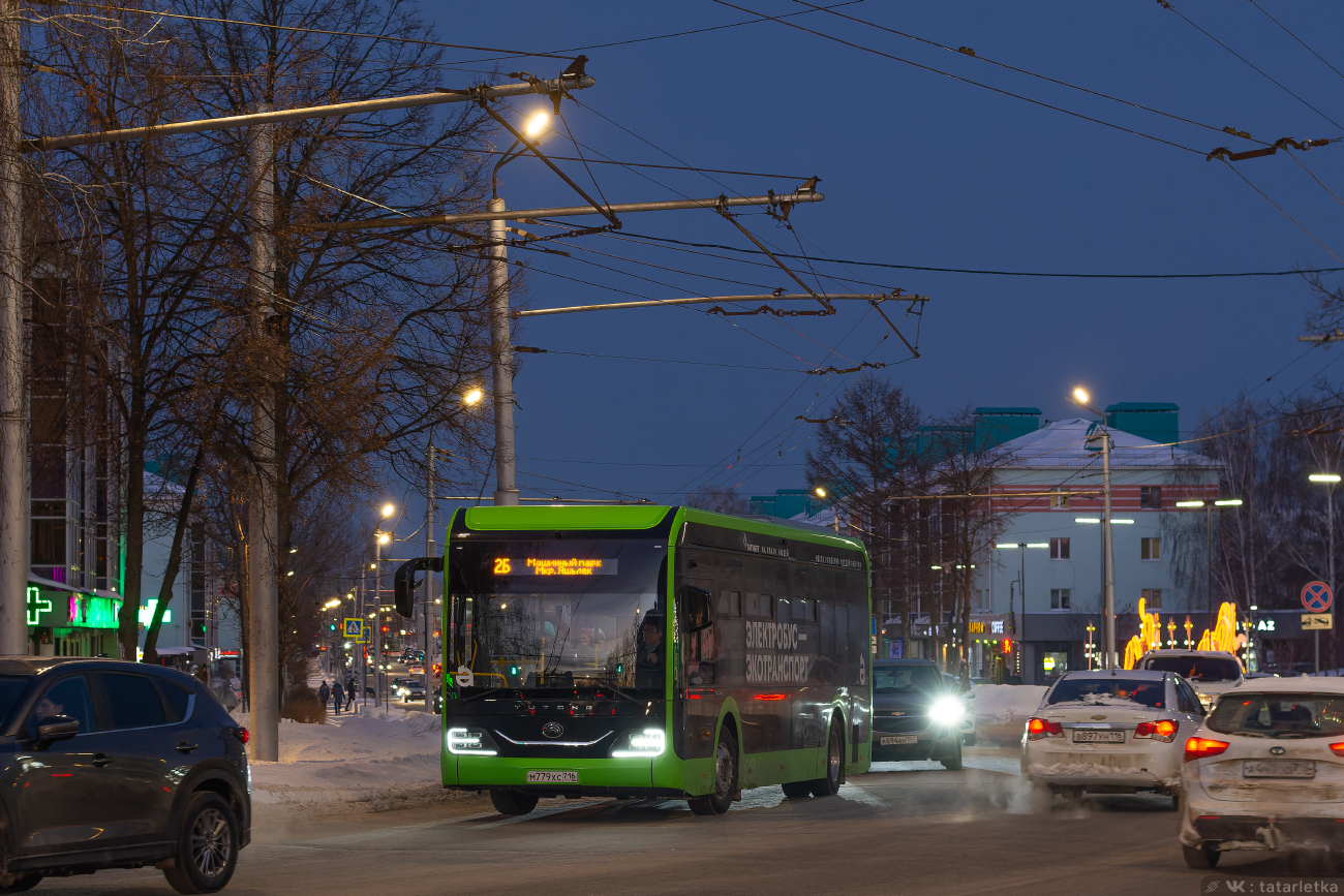 Альметьевск, Yutong ZK6106BEVG (QazTehna) № М 779 ХС 716