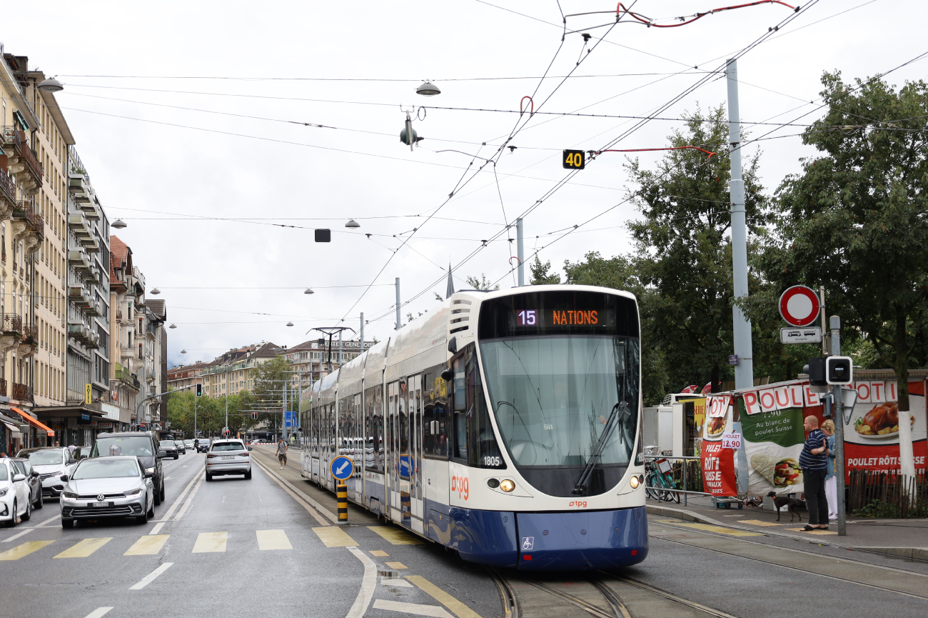 Женева, Stadler Tango ZR № 1805