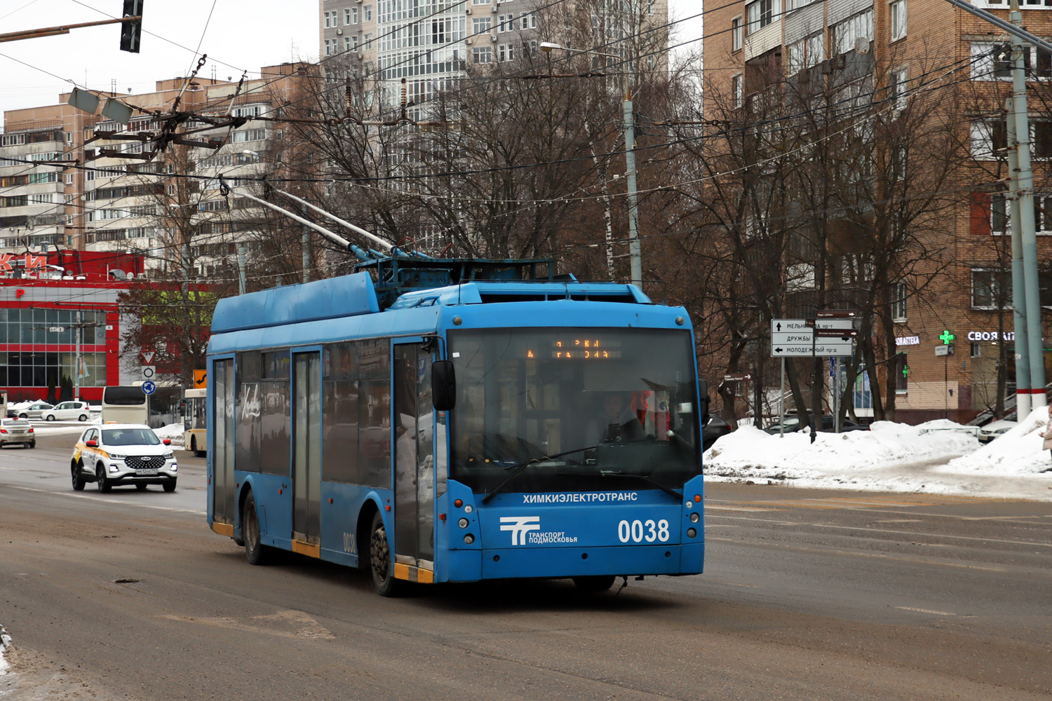 Химки, Тролза-5265.00 «Мегаполис» № 0038