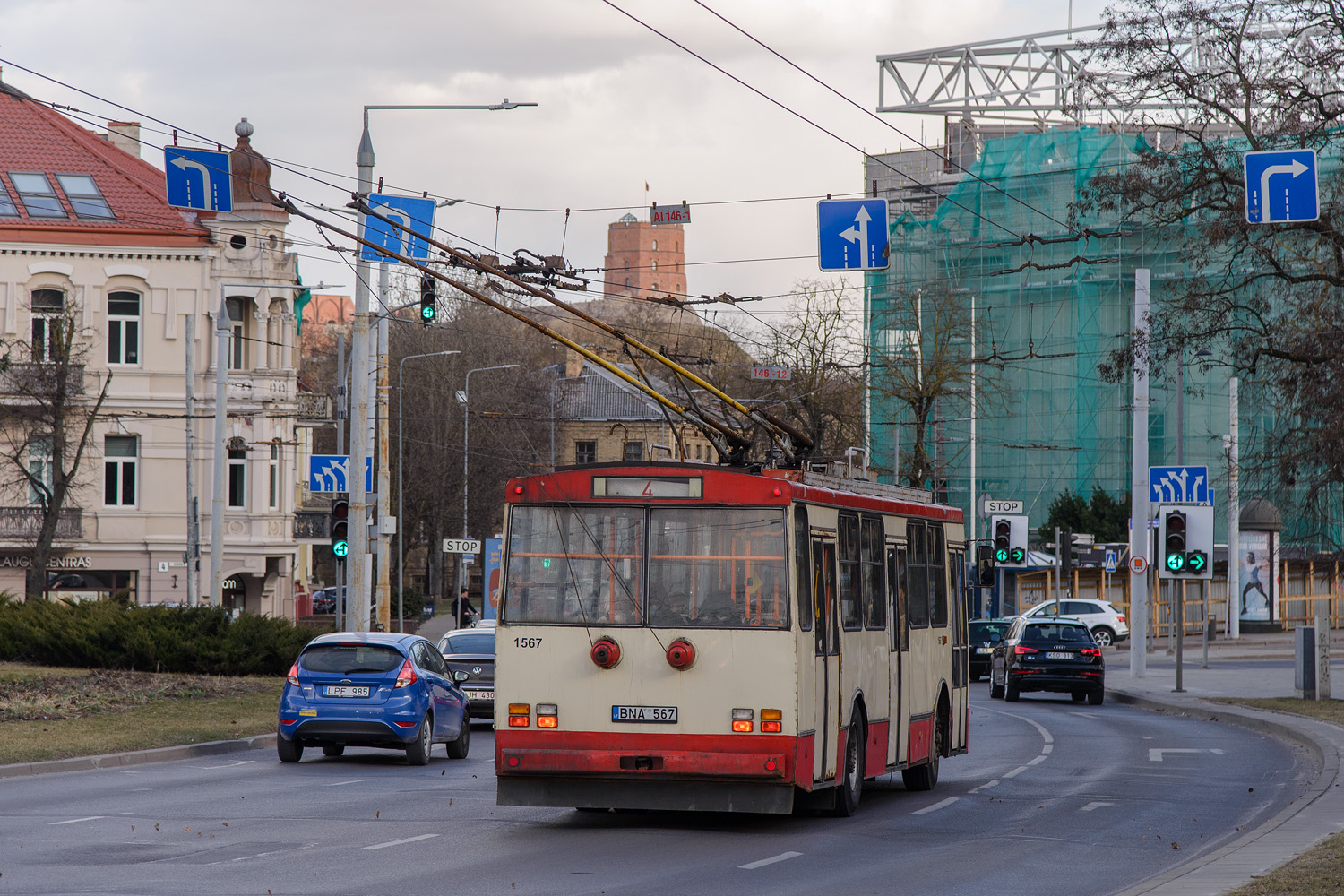 Вильнюс, Škoda 14Tr11/6 № 1567