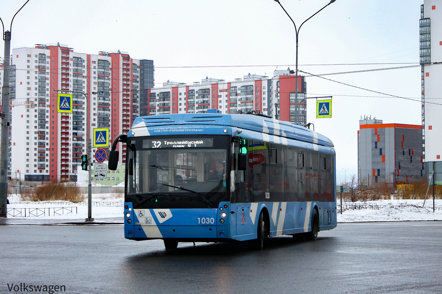 Санкт-Петербург, Тролза-5265.08 «Мегаполис» № 1030