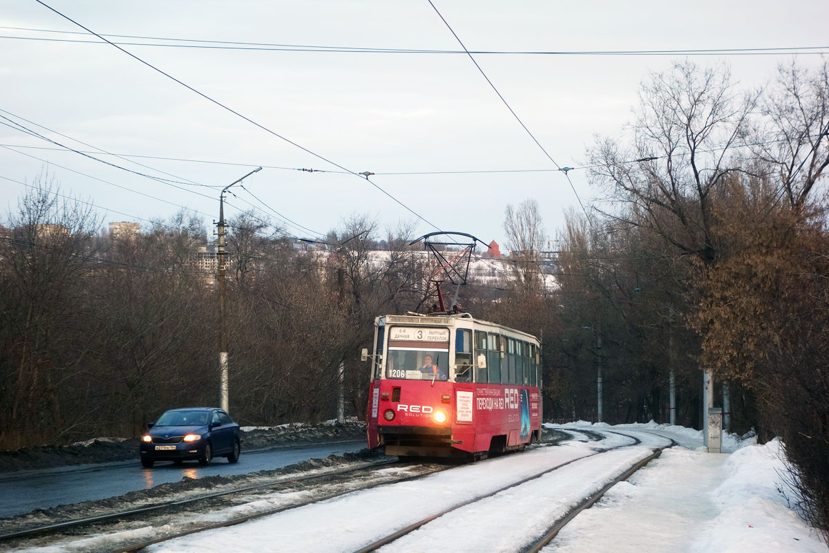 Саратов, 71-605 (КТМ-5М3) № 1206