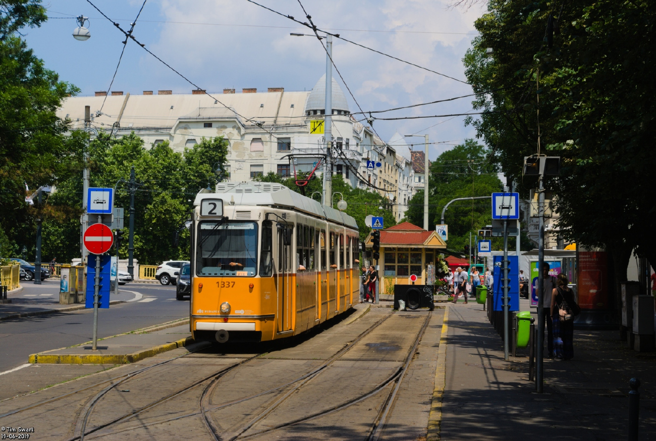 Budapest, Ganz-Hunslet KCSV7 — 1337