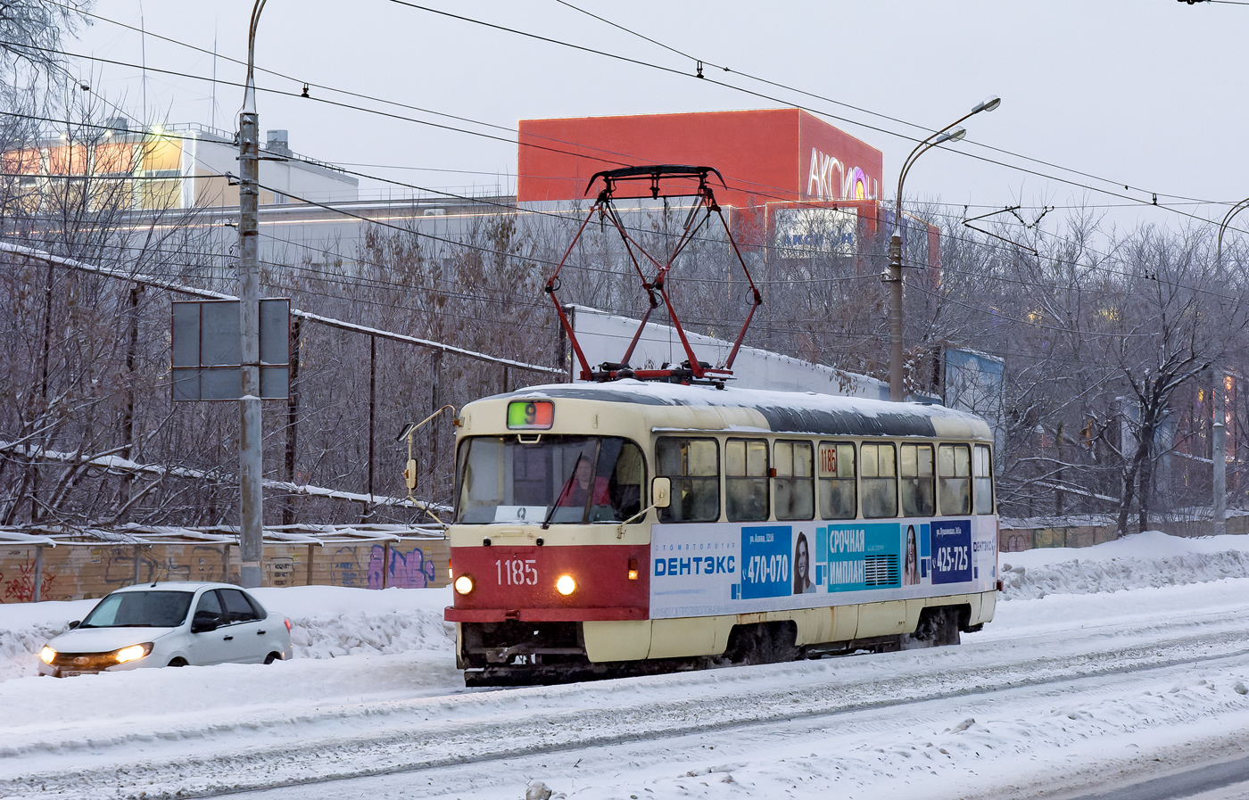Ижевск, Tatra T3K № 1185