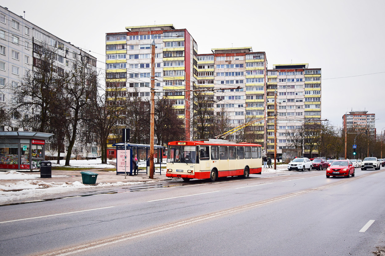 Вильнюс, Škoda 14Tr02/6 № 2526