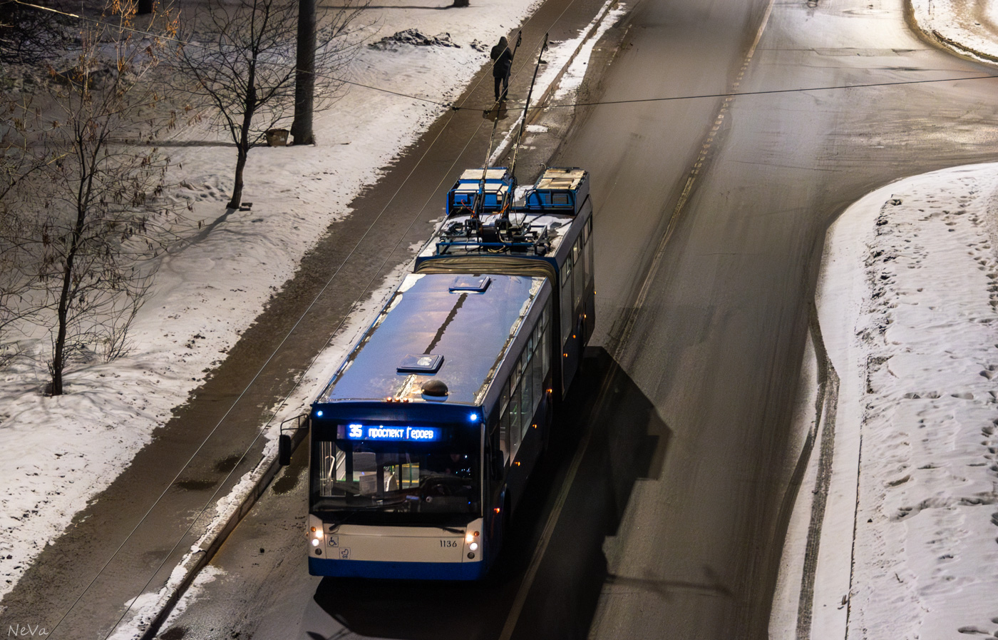 Санкт-Петербург, Тролза-6206.01 «Мегаполис» № 1136