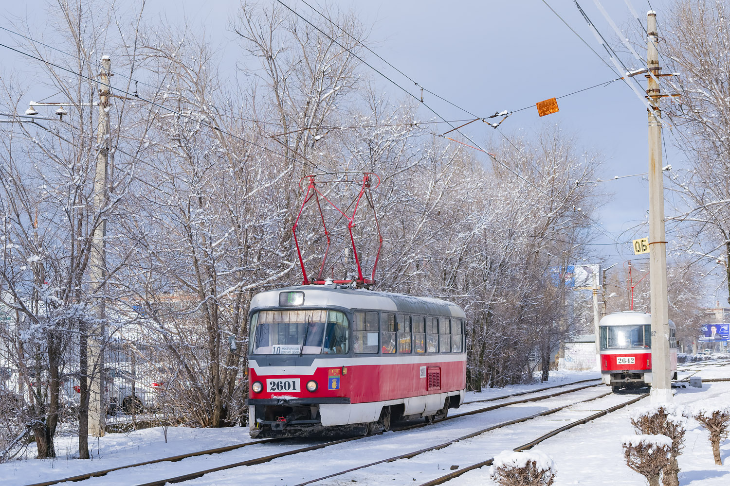Волгоград, Tatra T3SU (двухдверная) № 2601