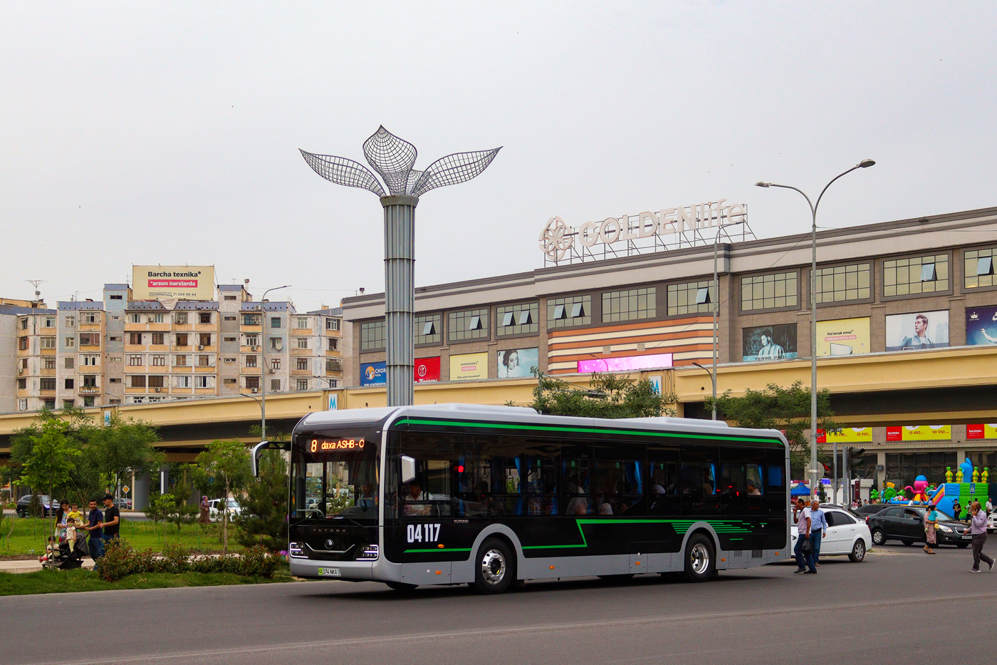 Tashkent, Yutong ZK6126BEVG Br. 04117