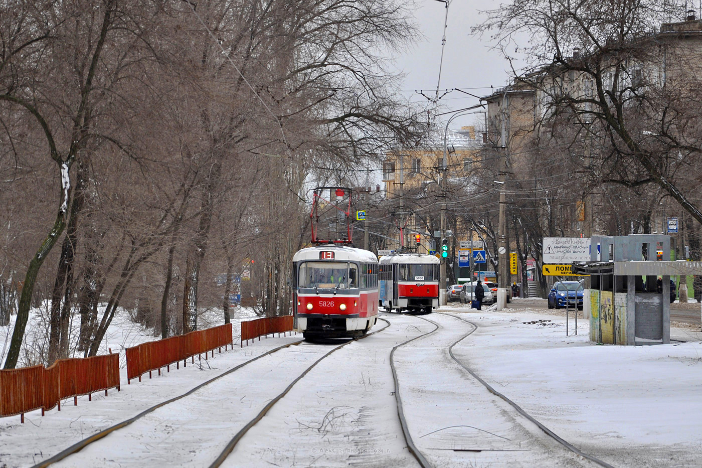 Волгоград, Tatra T3SU № 5826