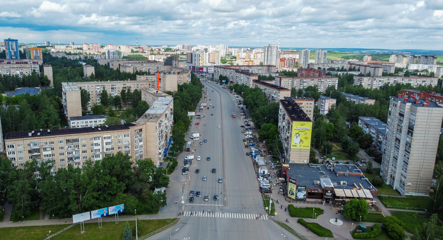 Ижевск — Линии электротранспорта