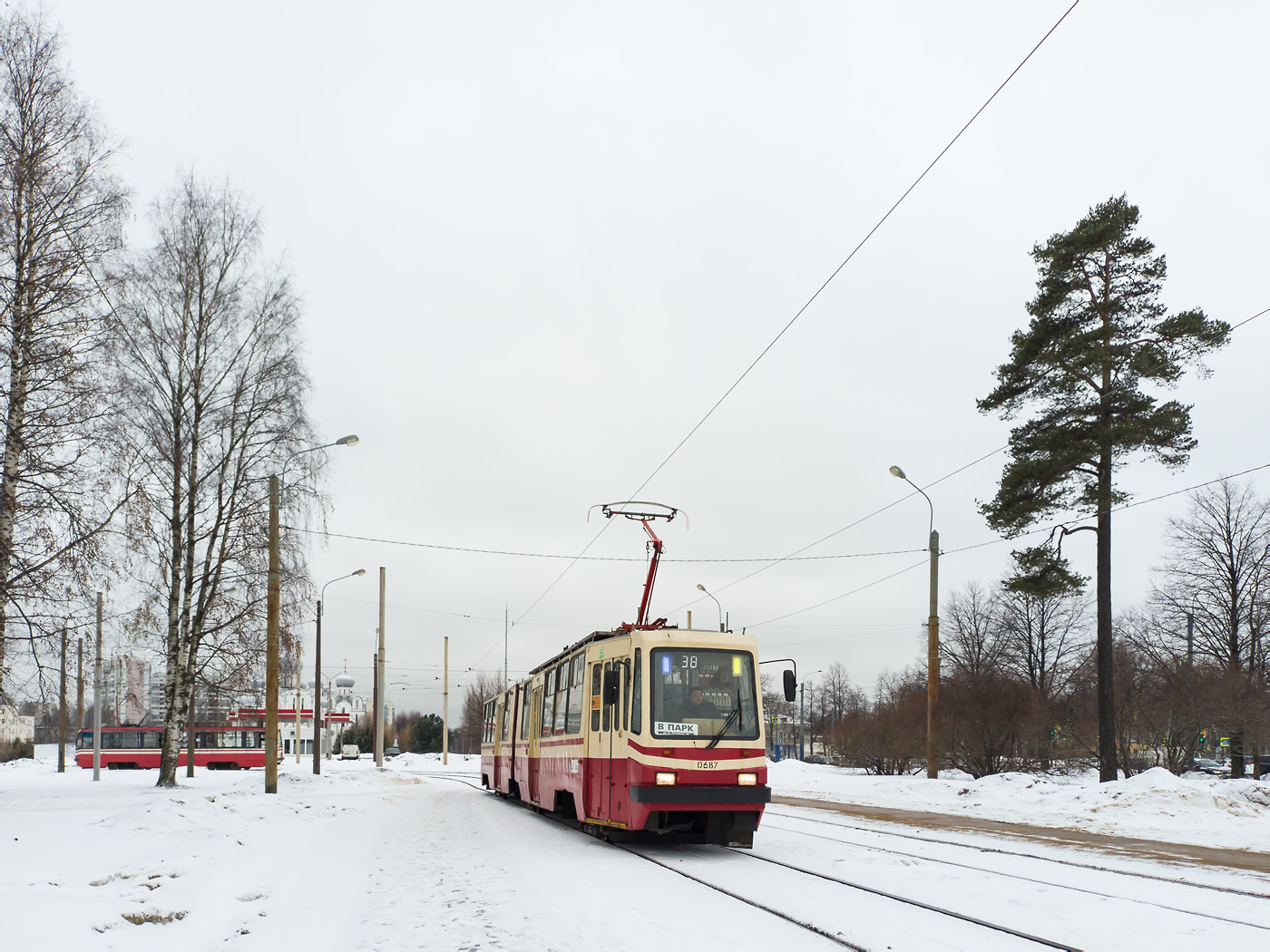 Санкт-Петербург, ЛВС-86К № 0687