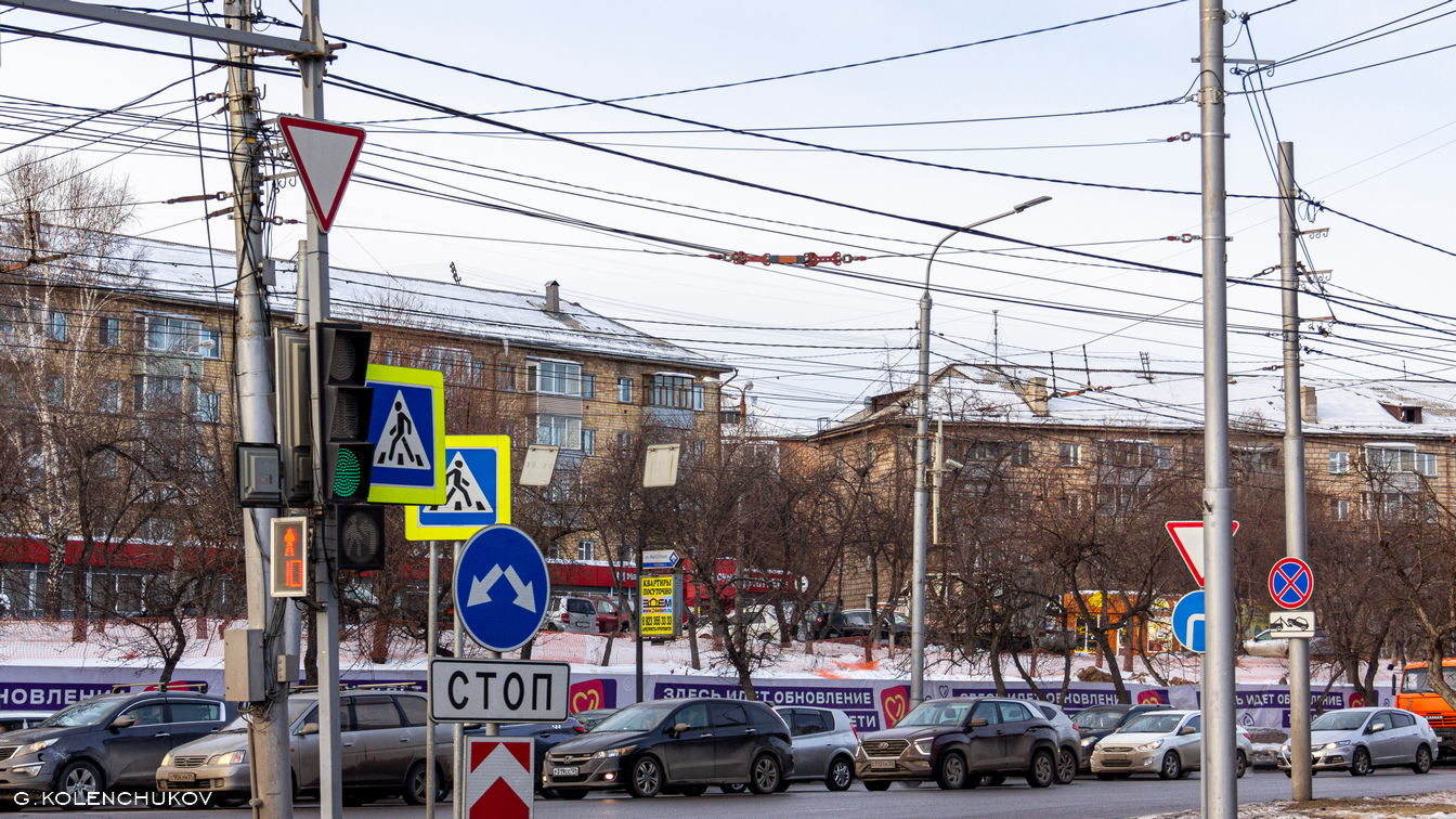 Красноярск — Подготовка ко вводу в эксплуатацию троллейбусного депо в Телевизорном переулке [07.2023-06.2024]