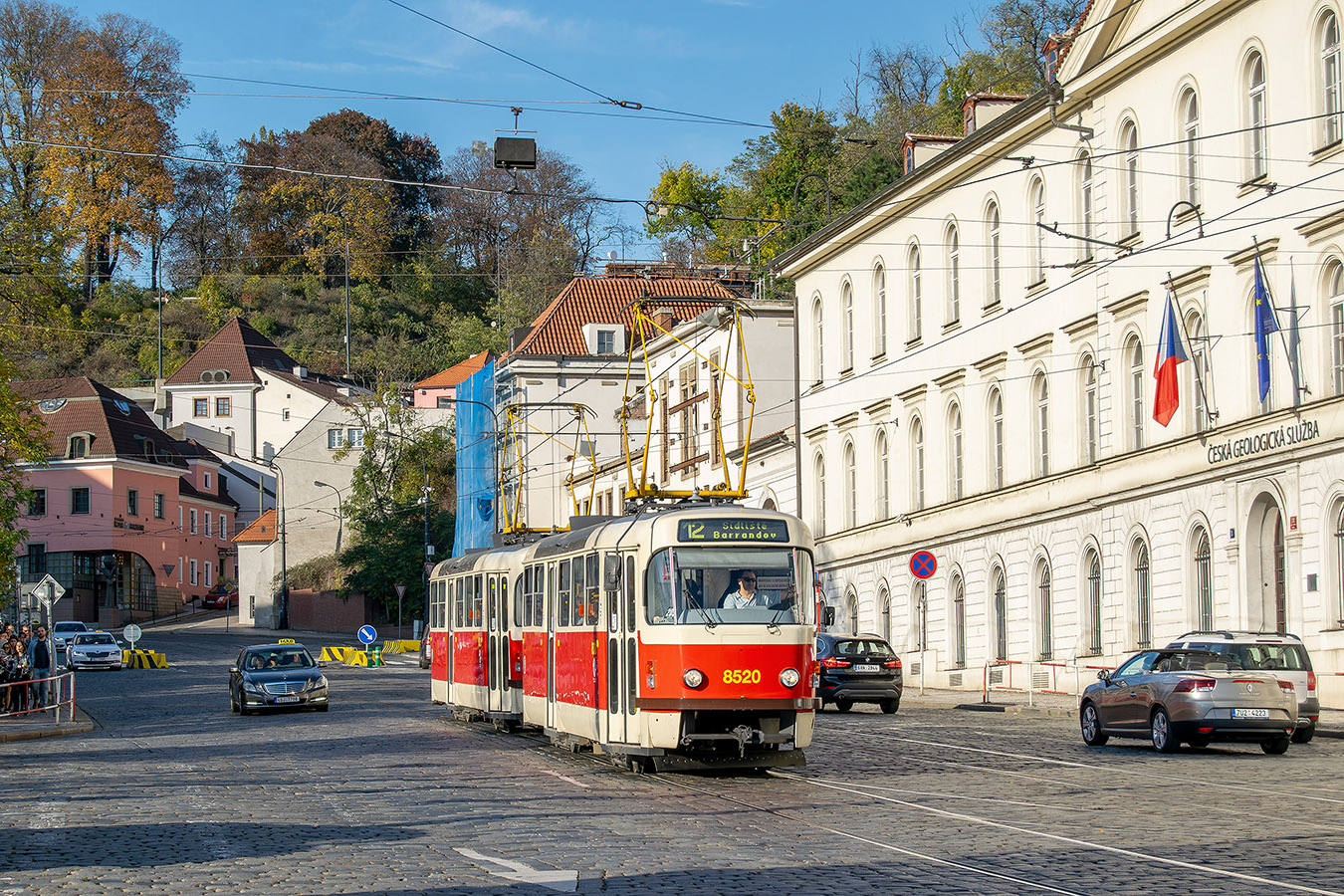 Прага, Tatra T3R.P № 8520
