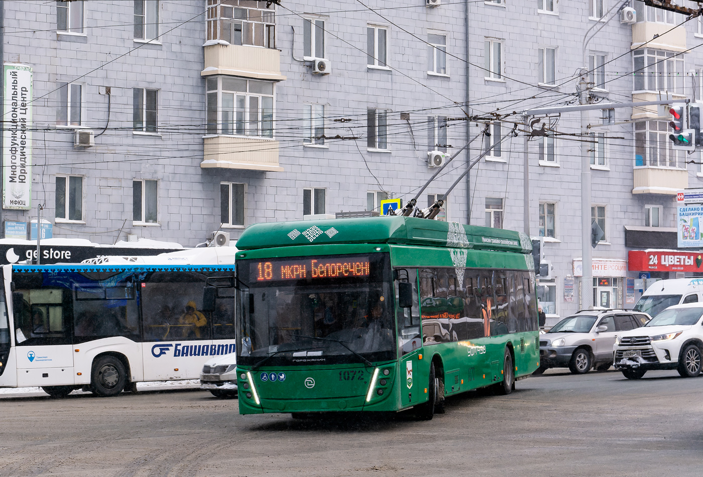 Уфа, УТТЗ-6241.01 «Горожанин» № 1072