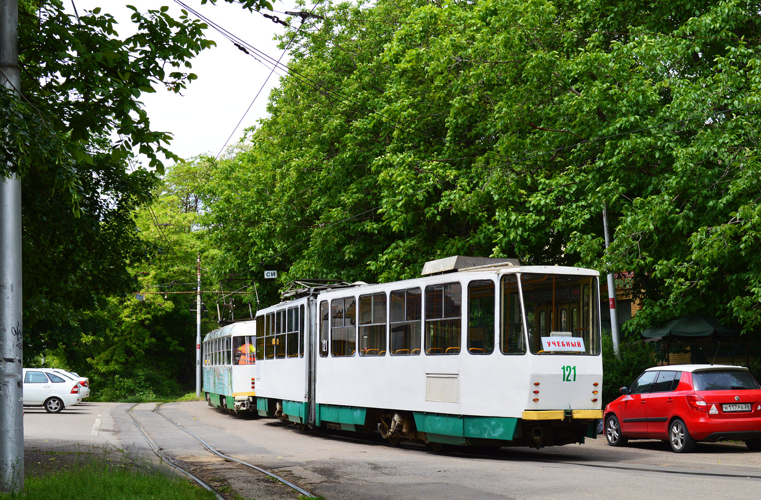 Пятигорск, Tatra KT4SU № 121