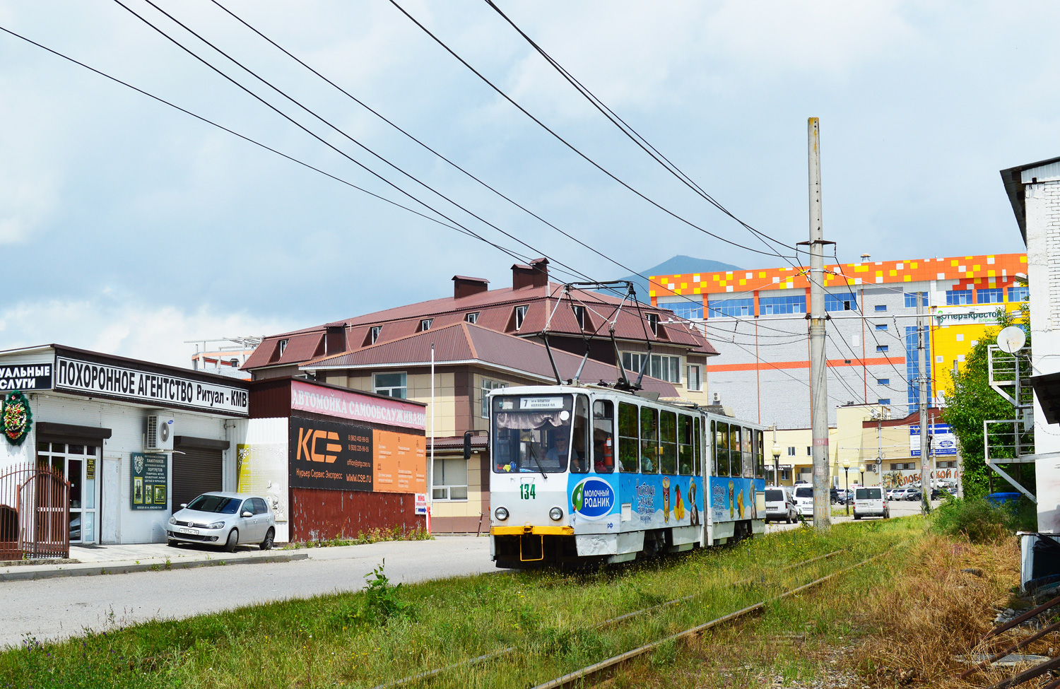 Pyatigorsk, Tatra KT4SU № 134