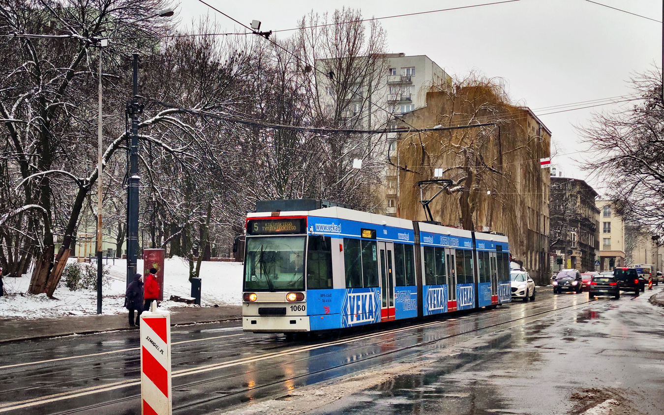 Лодзь, Duewag MGT6D № 1060