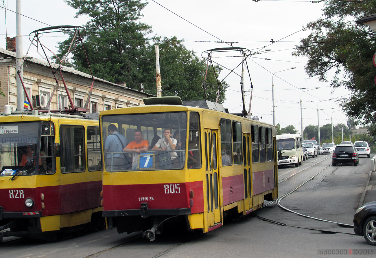 Ростов-на-Дону, Tatra T6B5SU № 805