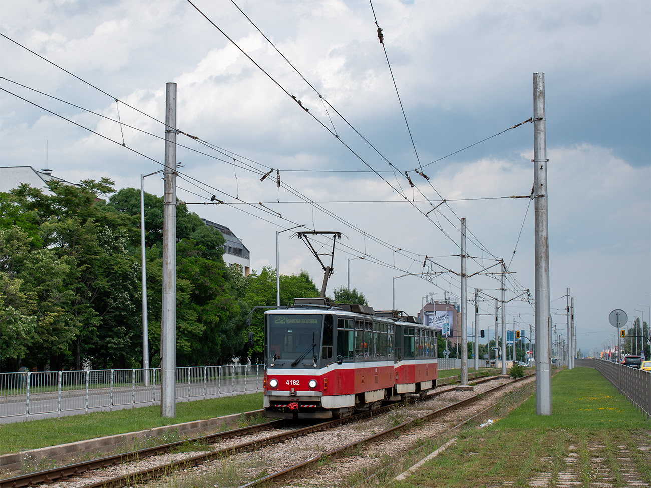 Sofia, Tatra T6A5 # 4182