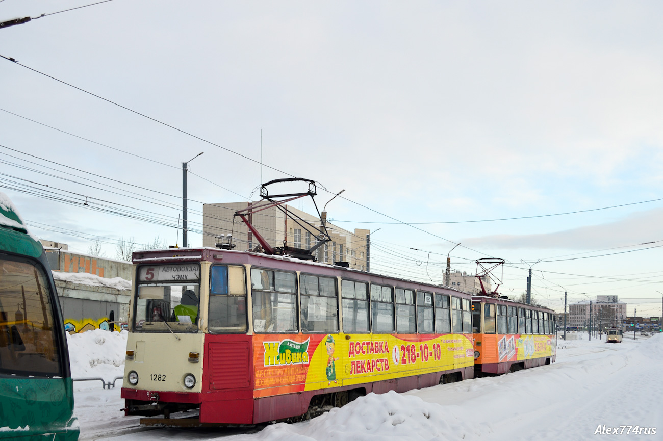 Челябинск, 71-605 (КТМ-5М3) № 1282