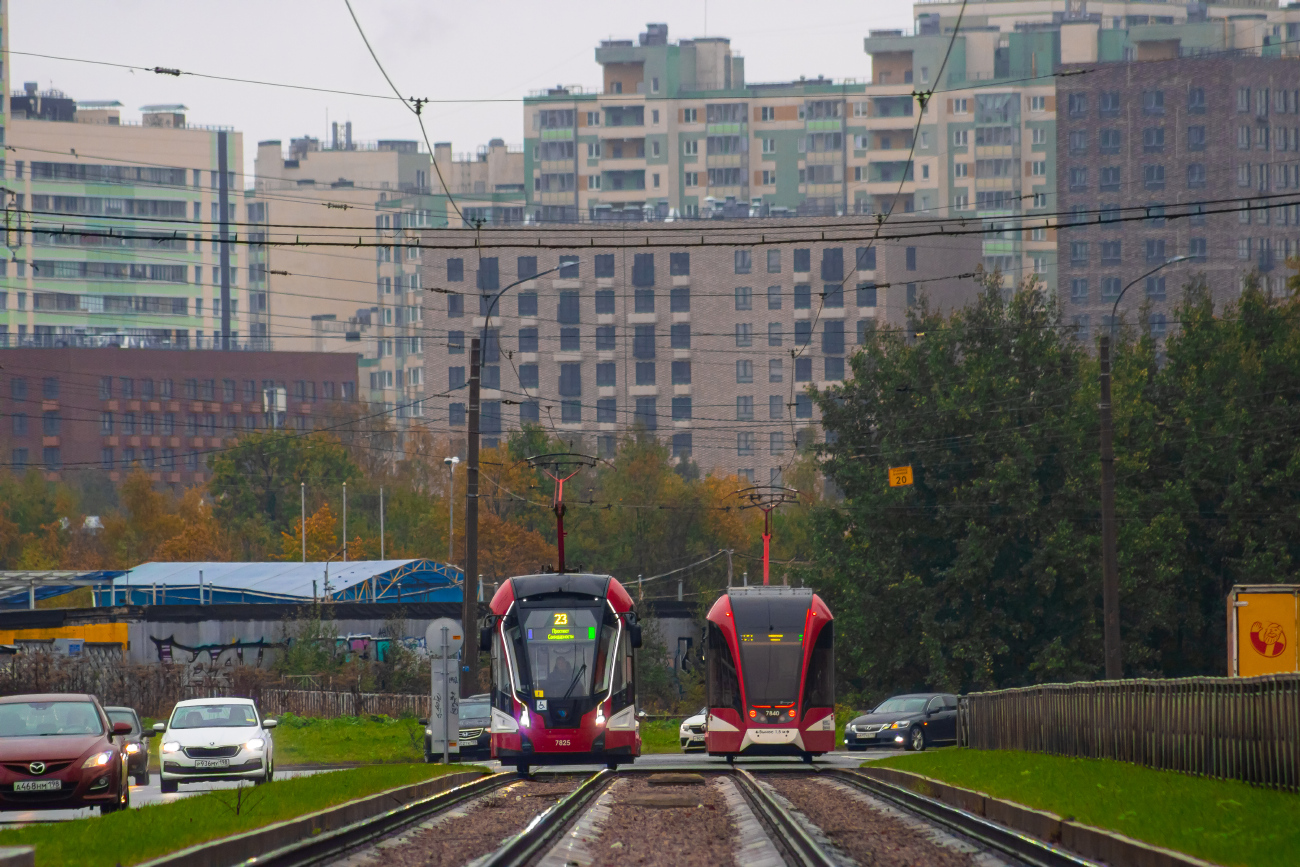 Санкт-Петербург, 71-923М «Богатырь-М» № 7825; Санкт-Петербург, 71-923М «Богатырь-М» № 7840; Санкт-Петербург — Разные фотографии