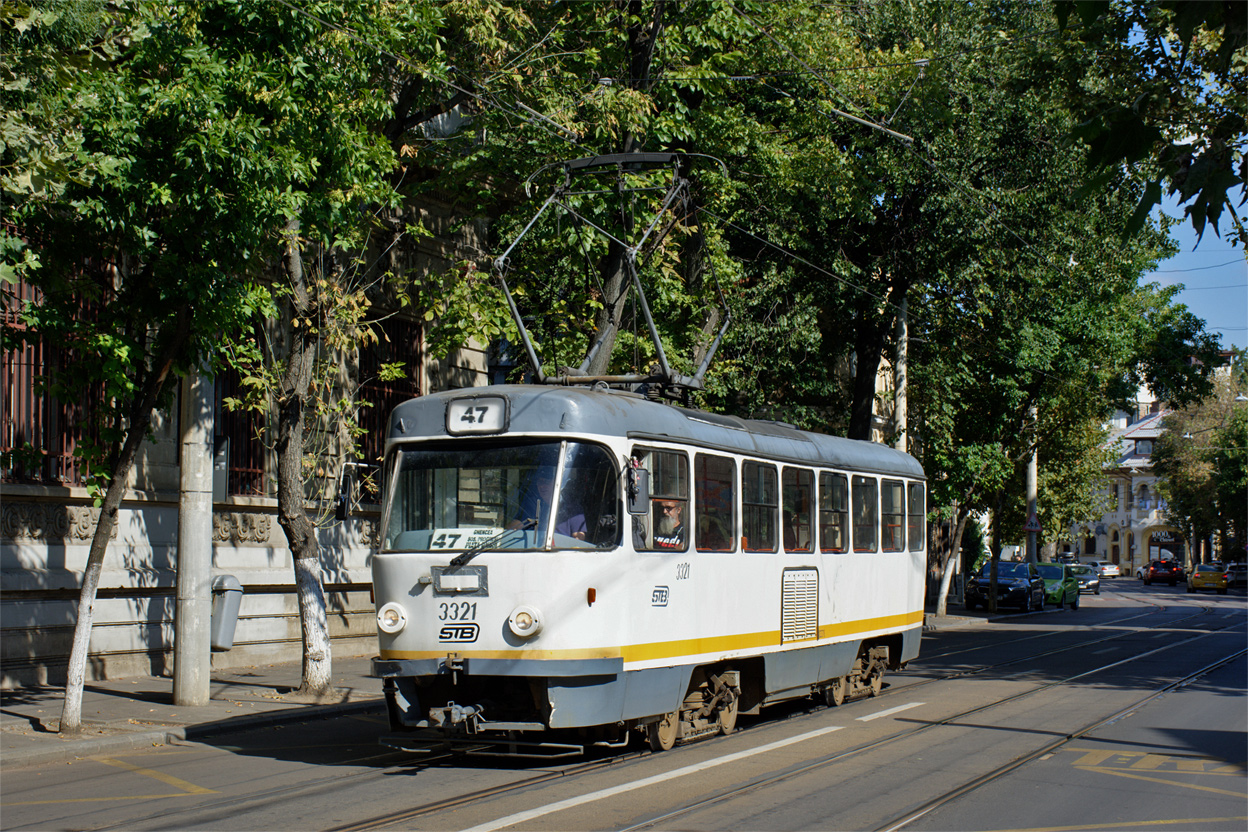 Бухарест - Илфов, Tatra T4R № 3321