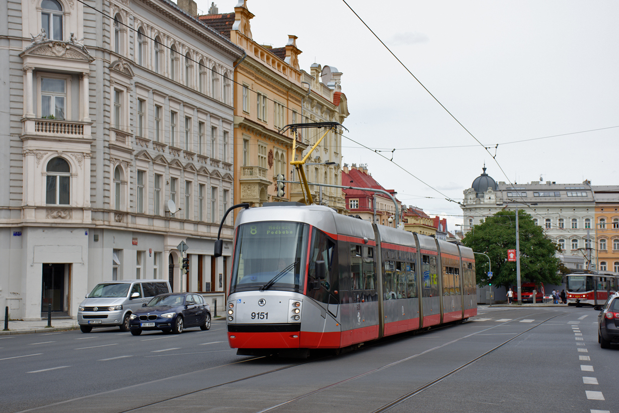 Прага, Škoda 14T Elektra № 9151