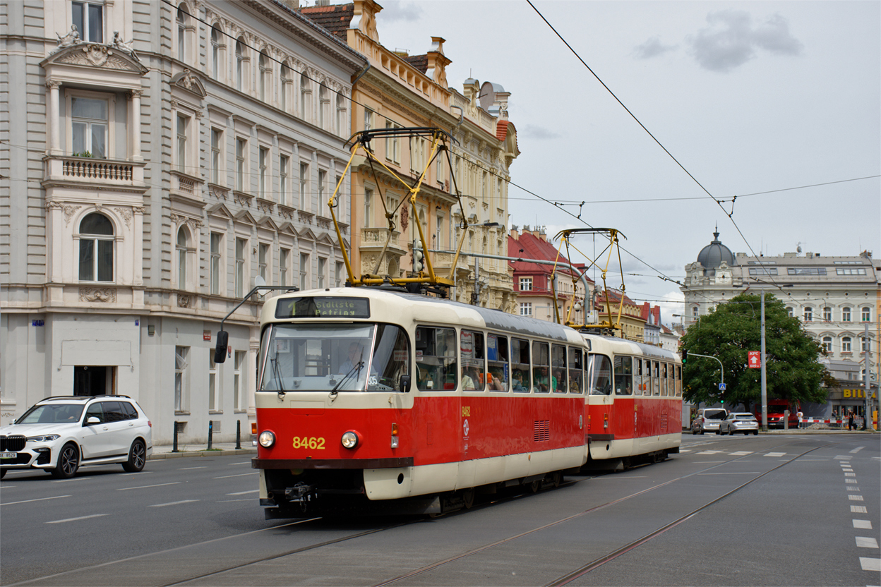 Prague, Tatra T3R.P № 8462