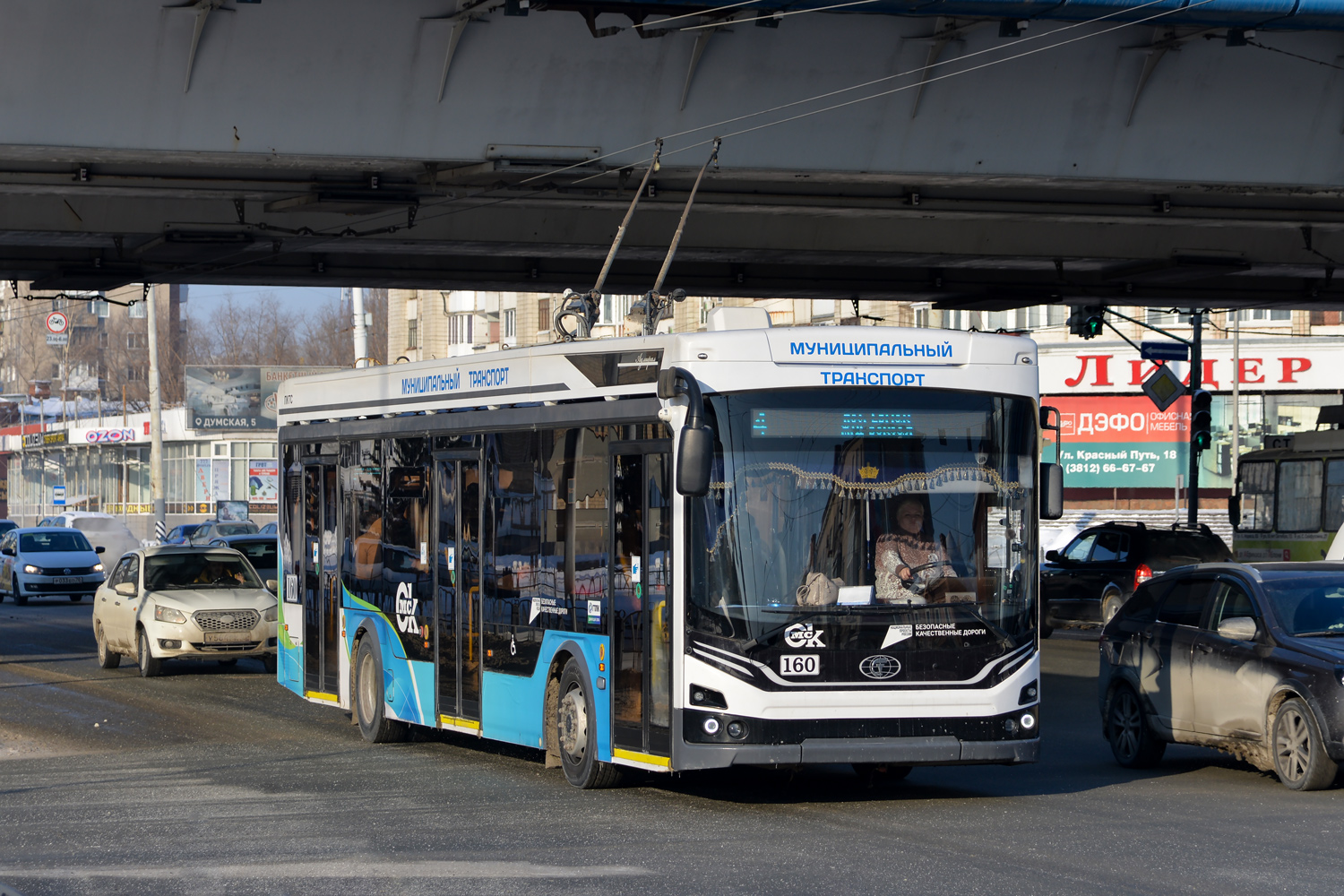 Омск, ПКТС-6281.00 «Адмирал» № 160