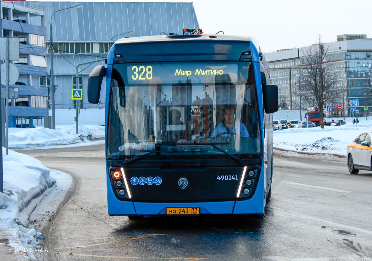 Москва, КАМАЗ-6282 № 490141