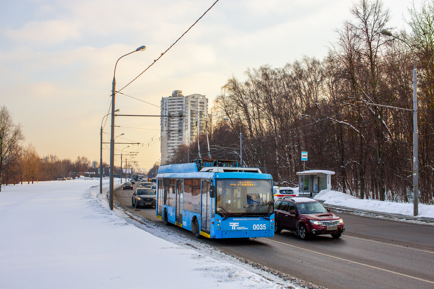 Химки, Тролза-5265.00 «Мегаполис» № 0035