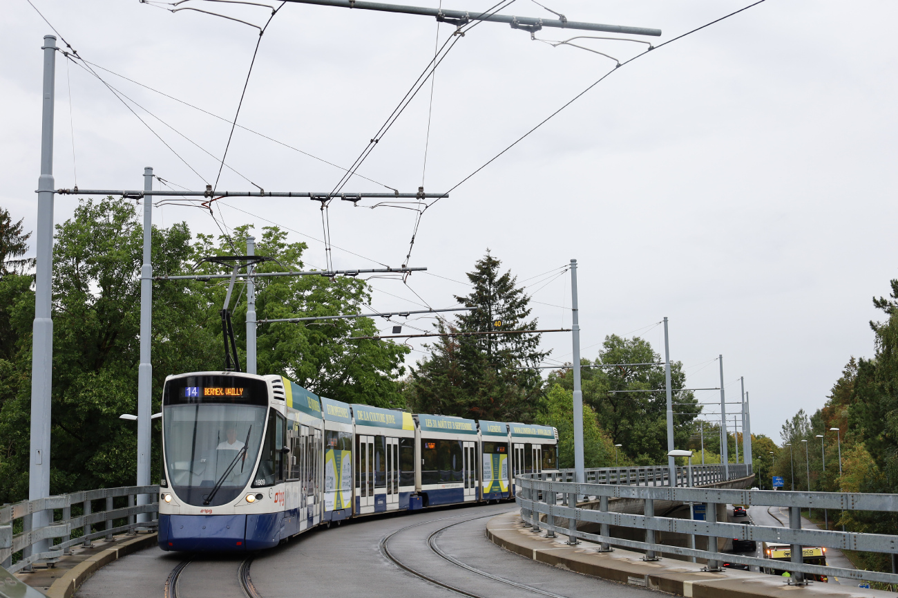 Geneva, Stadler Tango ZR Nr. 1809 Geneva, Stadler Tango ZR Nr. 1809